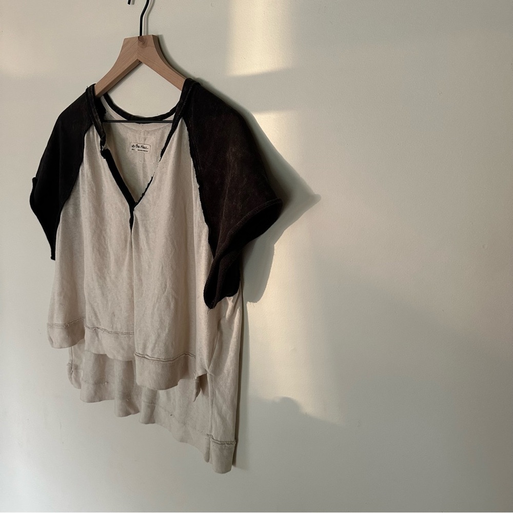 Free People Baseball Raglan Tee - Picture 7 of 10